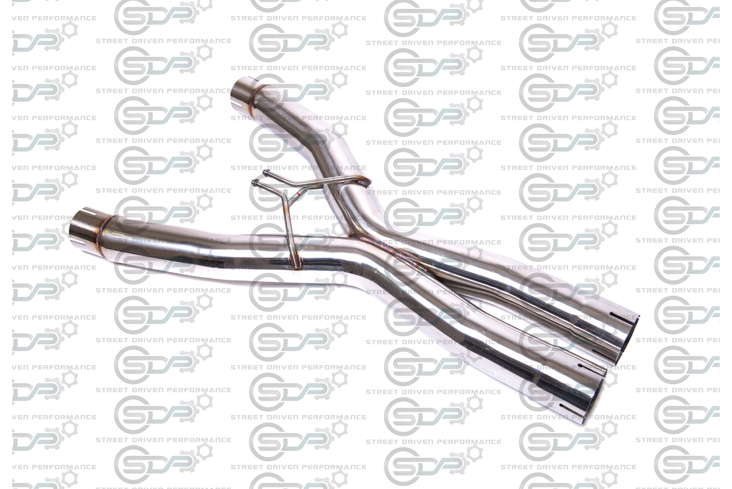 C7 Corvette - 3" Stainless Racing Double X-Pipe Exhaust